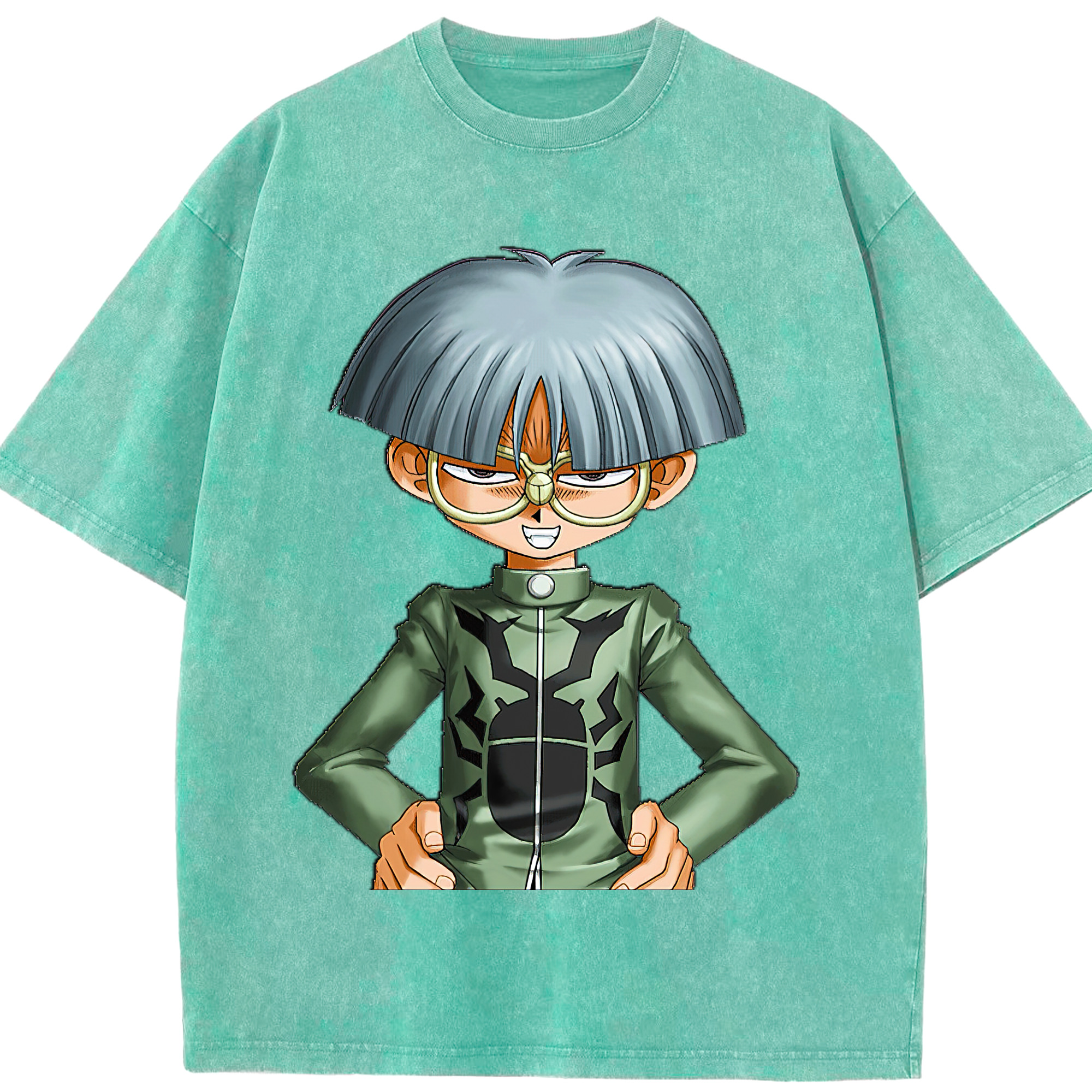 （画像用） 遊☆戯☆王 Yu-Gi-Oh! 綿100% ヴィンテージ風 半袖Tシャツ（フロントプリント）